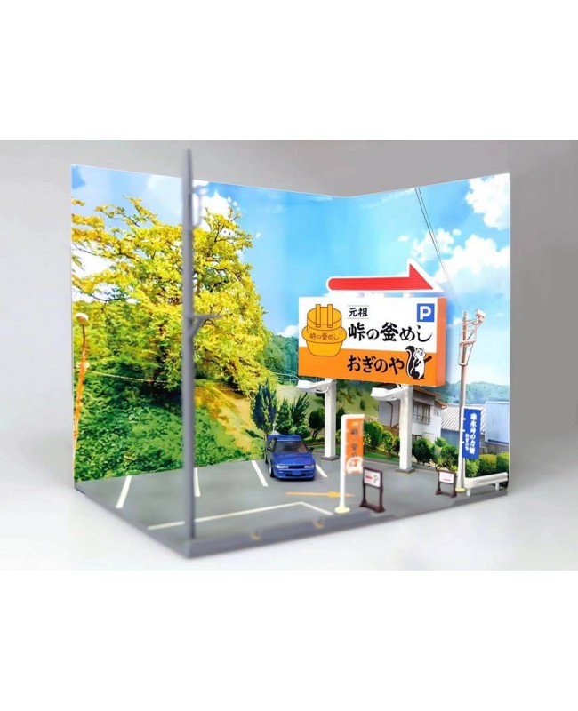 (預訂 Pre-order) YUME BOX 1/64 日本街景停車場廣告牌燈組