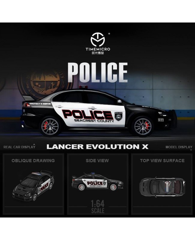 (預訂 Pre-order) TimeMicro 1/64 Lancer EVO X (Diecast car model)