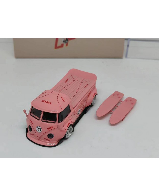 (預訂 Pre-order) LF model 1/64 RWB VW T1 pickup #23 Pink pig (Diecast ca model) 限量499台