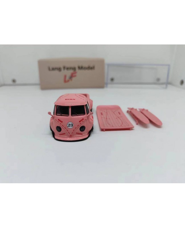 (預訂 Pre-order) LF model 1/64 RWB VW T1 pickup #23 Pink pig (Diecast ca model) 限量499台