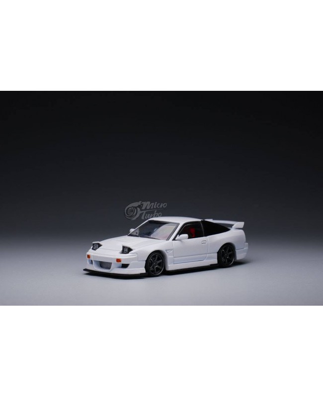 (預訂 Pre-order) Micro Turbo 1/64 180SX Spirit Rei MIYABI white (Diecast car model) 限量1499台