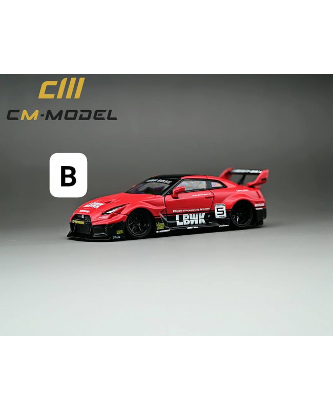(預訂 Pre-order) CM Model 1/64 Nissan 35GTRR LBWK SuperSilhouette CM64-35RR-01 (Diecast car model)