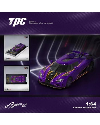 (預訂 Pre-order) TPC 1/64 Koenigsegg Agera R Purple color (Diecast car model) 限量999台