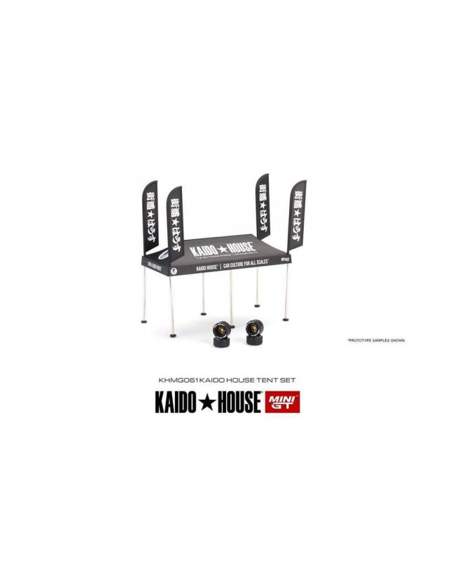 (預訂 Pre-order) Kaido House + MINIGT KaidoHouse Tent V1 帳篷 KHMG061 (Diecast car model)