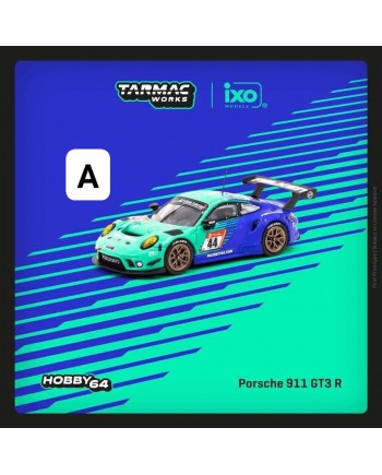 (預訂 Pre-order) Tarmac Works 1/64 T64-059-19NUR44 - Porsche 911 GT3 R Nürburgring 24h 2019 K. Bachler/ J. Bergmeister/ M. Ragginger/ D. Werner (Diecast car model)