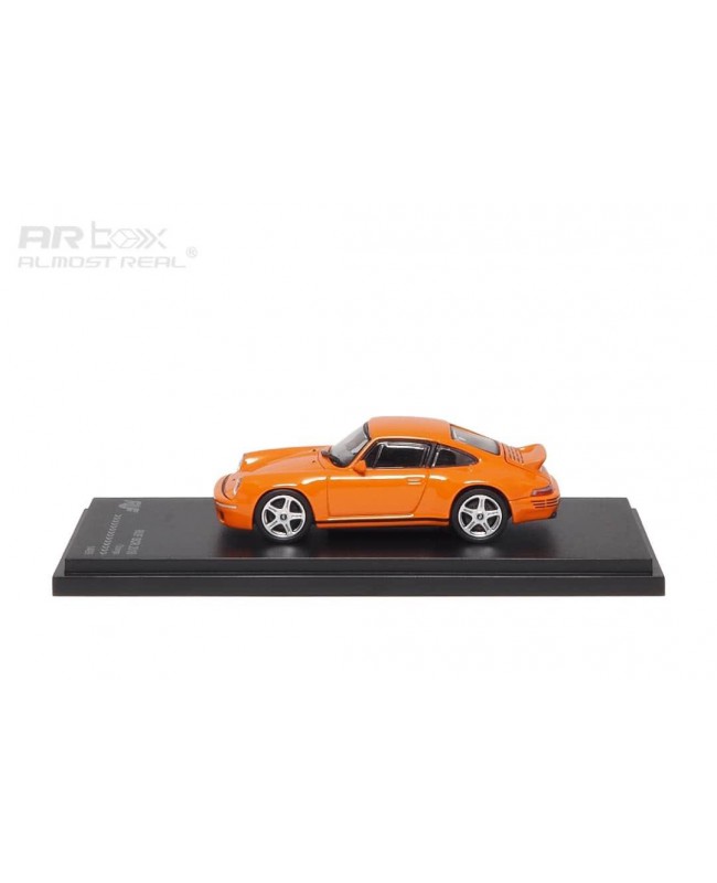 (預訂 Pre-order) AR Box 1:64 RUF SCR 2018 (911 SC) (Diecast car model) 限量499台 Orange 橙色