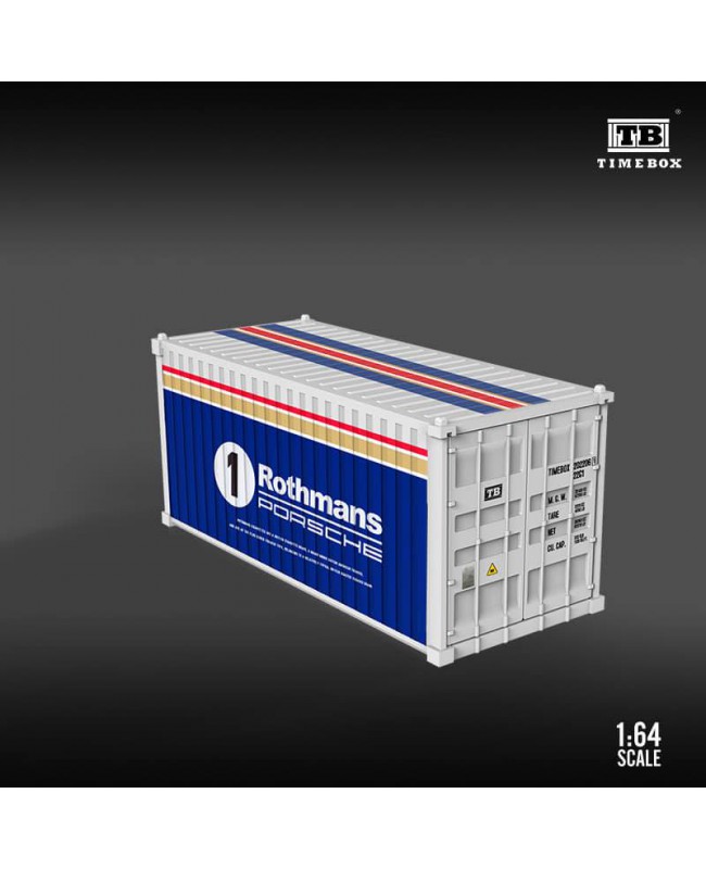 (預訂 Pre-order) TimeBox 1/64 20尺集裝箱 (Diecast model) Rothmans