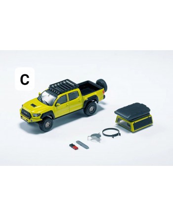 (預訂 Pre-order) GCD 1/64 Toyota TACOMA  (Diecast car model) KS-044-168 綠色 LHD