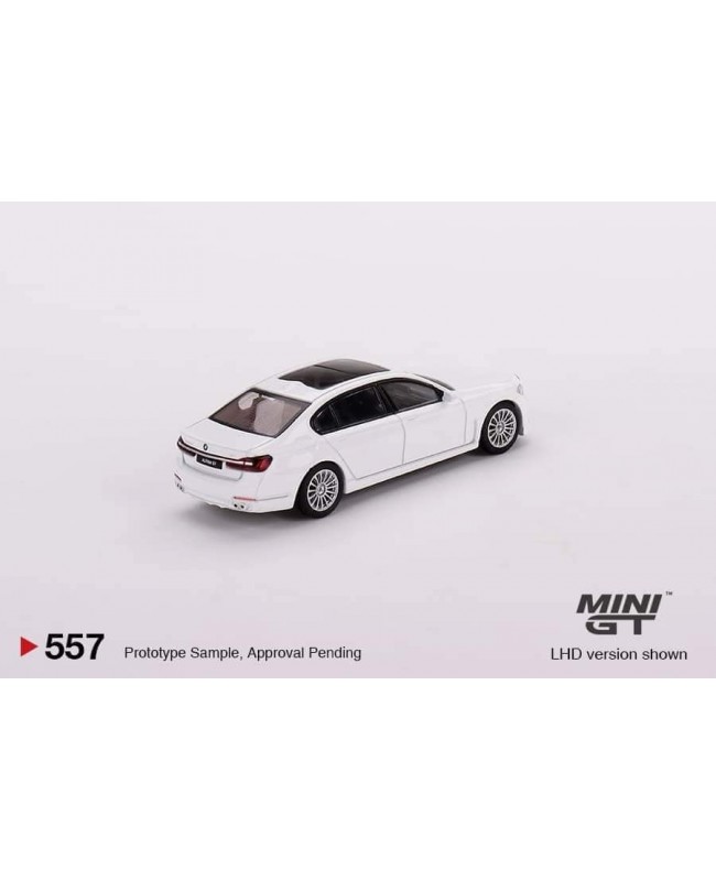 (預訂 Pre-order) Mini GT 1/64 BMW Alpina B7 xDrive Alpine White 白色 MGT00557 (Diecast car model)