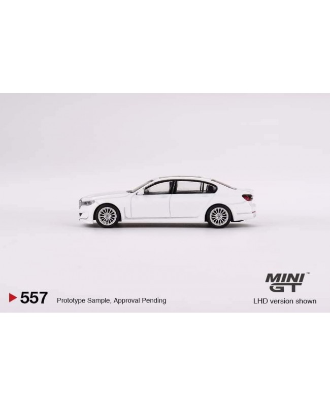 (預訂 Pre-order) Mini GT 1/64 BMW Alpina B7 xDrive Alpine White 白色 MGT00557 (Diecast car model)