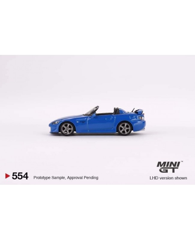 (預訂 Pre-order) Mini GT 1/64 Honda S2000 (AP2) CR Apex Blue 藍色  MGT00554 (Diecast car model)
