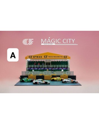 (預訂 Pre-order) Magic City Model 1/64 Macau Grand Prix 70th anniversary 特別款賽道 GT0009 看
