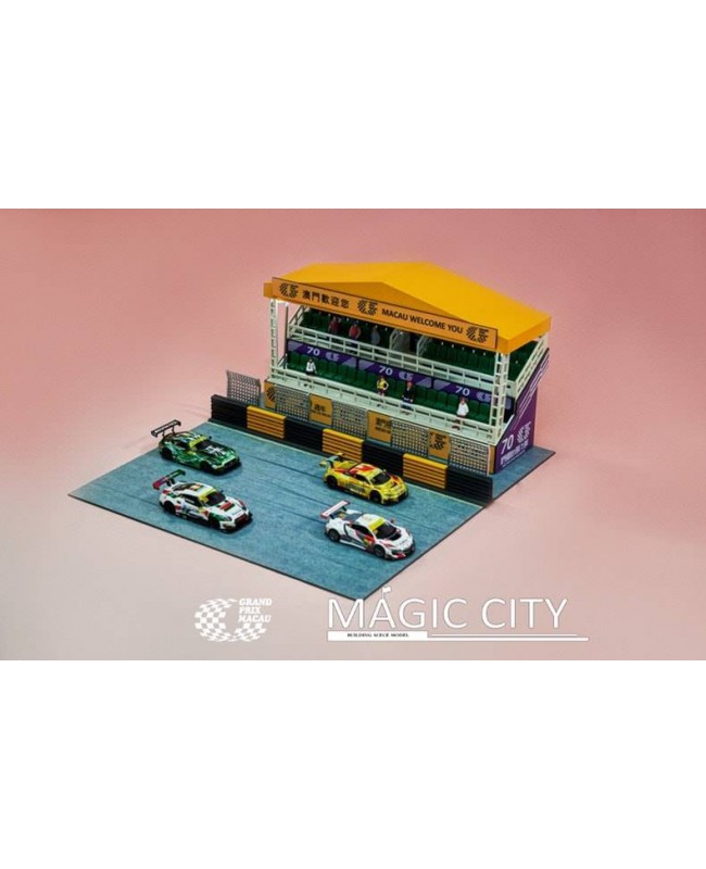 (預訂 Pre-order) Magic City Model 1/64 Macau Grand Prix 70th anniversary 特別款賽道 GT0009 看