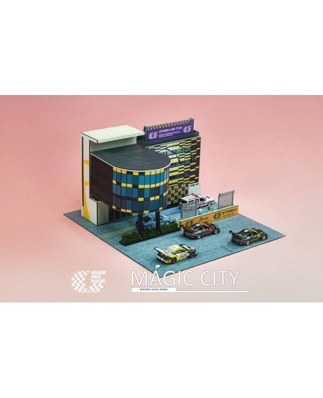 (預訂 Pre-order) Magic City Model 1/64 Macau Grand Prix 70th anniversary 特別款賽道 GT0010 主樓
