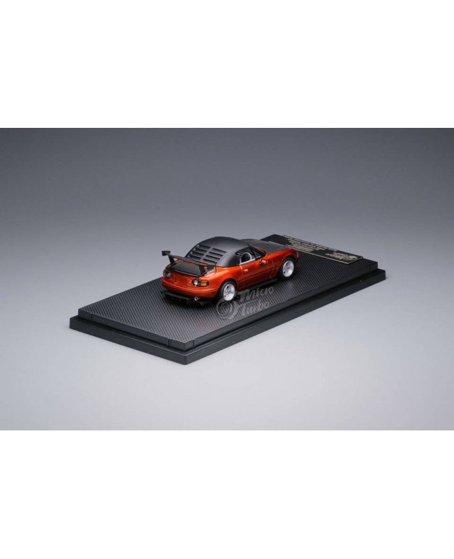 (預訂 Pre-order) Micro Turbo 1/64 HEC展會 限定版 (Diecast car model) 限量499台 MX5 HEC RED