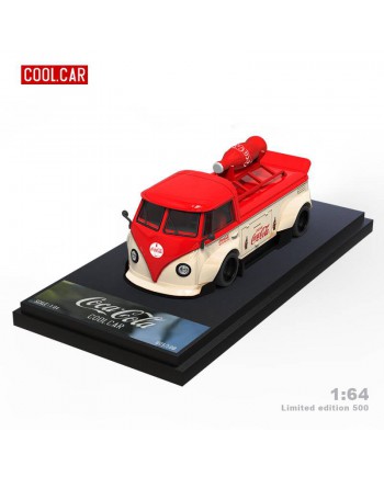 (預訂 Pre-order) CoolCar 1/64 VW TI PICKUP Coca Cola (Diecast car model) 拼色可口可樂-普通版