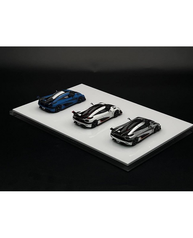 (預訂 Pre-order) VMB 1/64 Koenigsegg One 1 三色紀念版套裝   (Resin car model) 限量299套