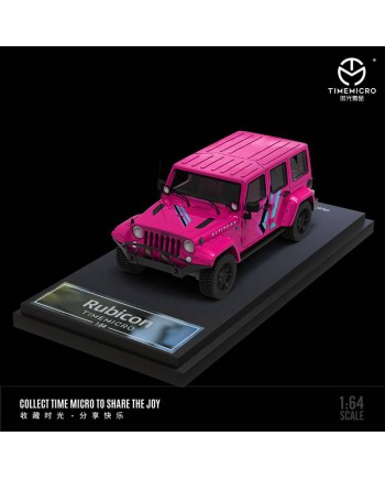 (預訂 Pre-order) TimeMicro 1/64 Jeep Rubicon (Diecast car model) 沙灘粉 普通版