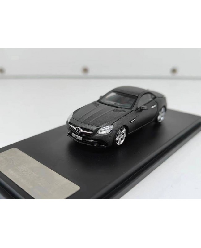 (預訂 Pre-order) LF 1/64 Mercedes-Benz SLC Matte silver-grey (Diecast car model)