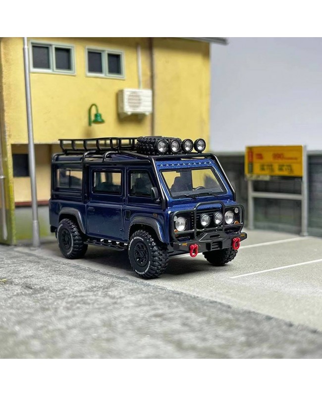 (預訂 Pre-order) Master 1/64 LandRover Defender VAN (Diecast car model) Blue