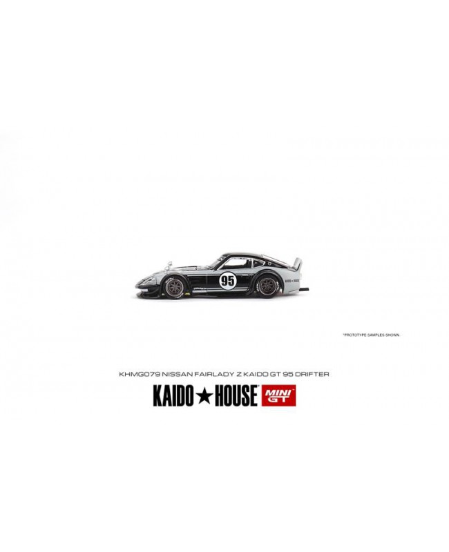 (預訂 Pre-order) KaidoHouse x MINI GT KHMG079 Nissan Fairlady Z Kaido GT 95 Drifter V1 (Diecast car model)