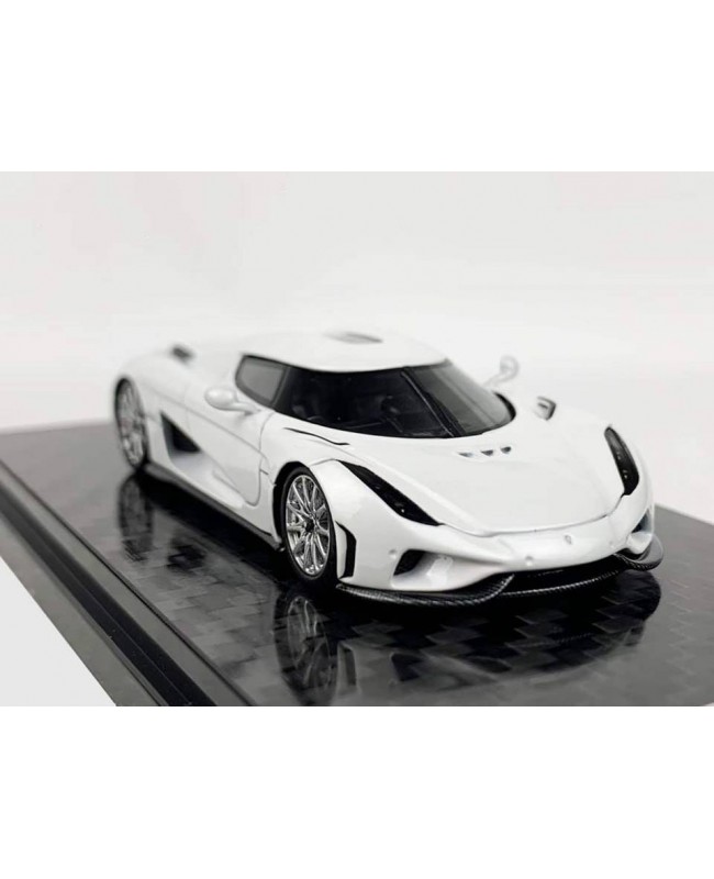 (預訂 Pre-order) Frontiart FA 1:64 Regera (Resin car model) Pearl White 限量999台