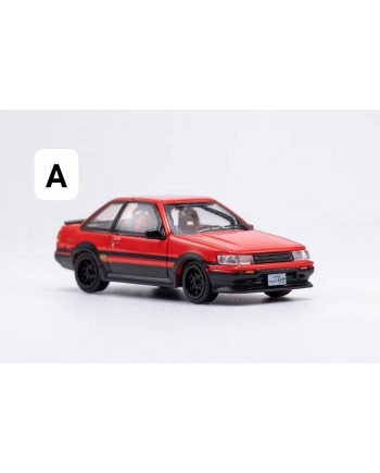 (預訂 Pre-order) DCT 1/64 TOYOTA Corolla Levin (AE86) (Diecast car model) Red