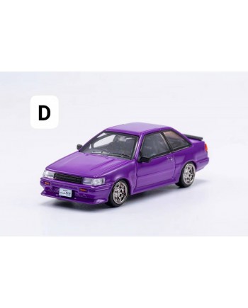 (預訂 Pre-order) DCT 1/64 TOYOTA Corolla Levin (AE86) (Diecast car model) Purple