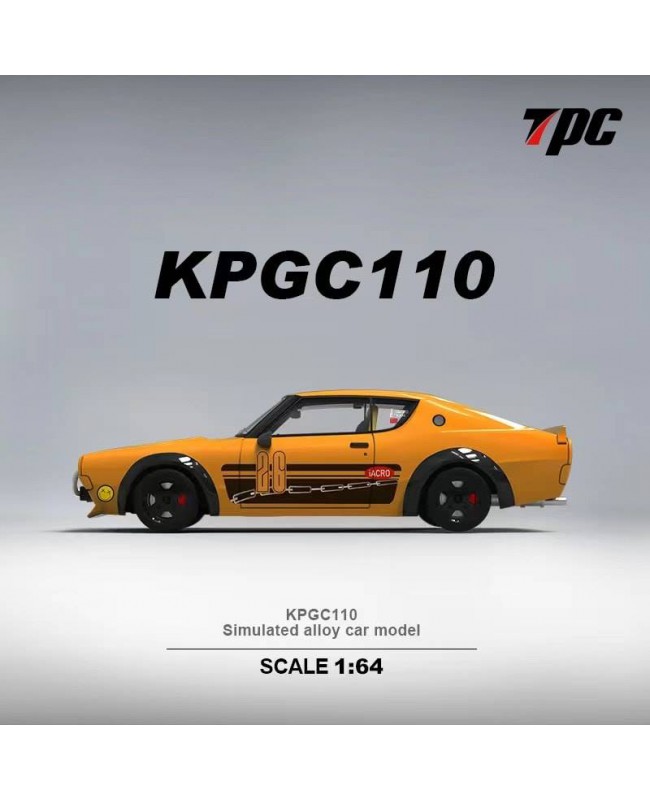 (預訂 Pre-order) TPC 1/64 LBWK KPGC110 Yellow#26 (Deicast car model) 限量999台
