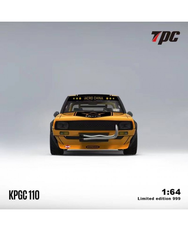 (預訂 Pre-order) TPC 1/64 LBWK KPGC110 Yellow#26 (Deicast car model) 限量999台