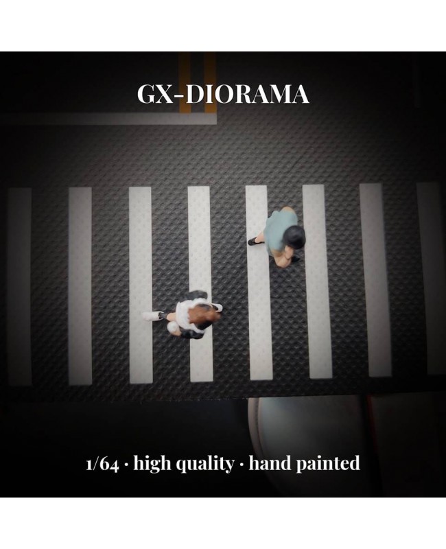 (預訂 Pre-order) GX-DIORAMA 1/64 咖啡女&漁夫帽男 GX2023051104