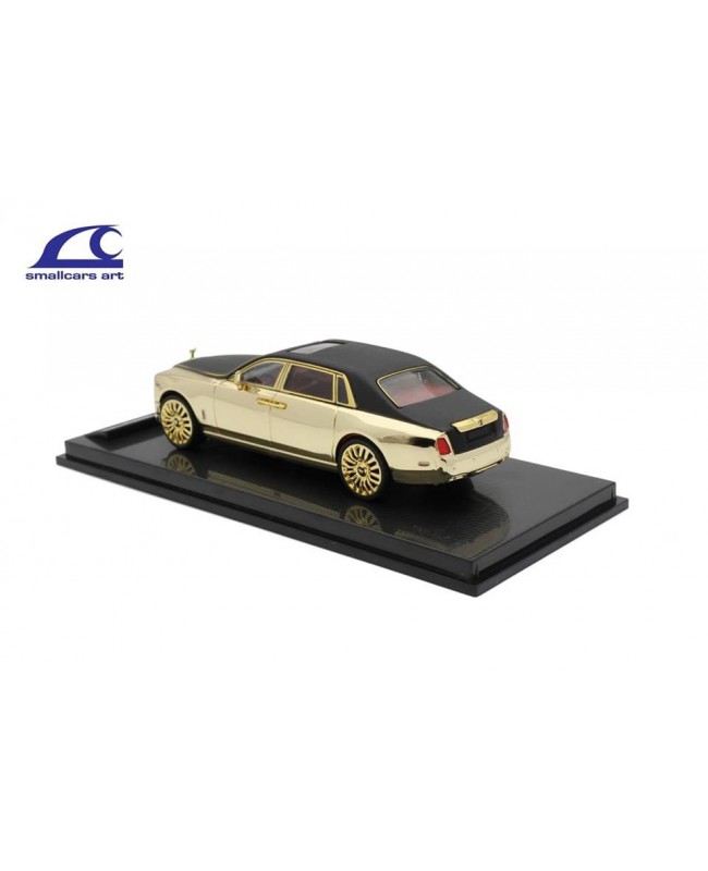 (預訂 Pre-order) Smallcarart SCA 1:64 Phantom VIII Dual (Diecast car model) Chrome Gold 電鍍金
