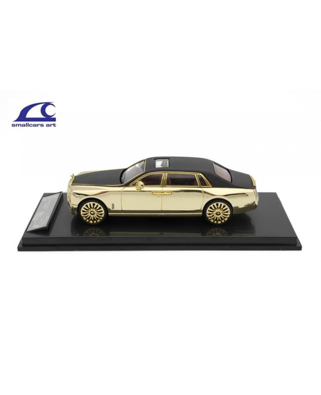 (預訂 Pre-order) Smallcarart SCA 1:64 Phantom VIII Dual (Diecast car model) Chrome Gold 電鍍金