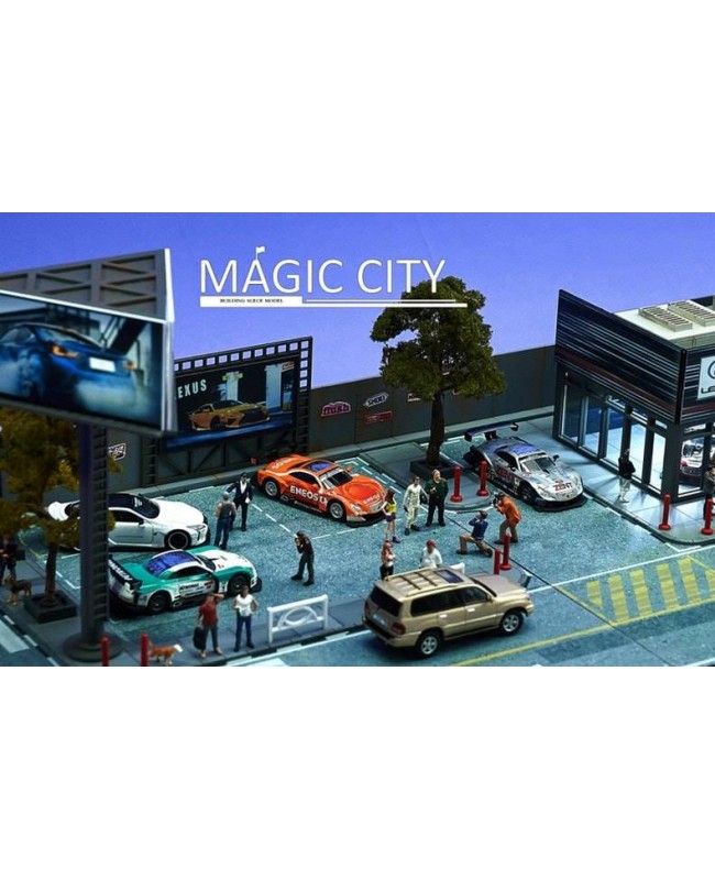 (預訂 Pre-order) Magic City 1/64 LEXUS 展廳 110064