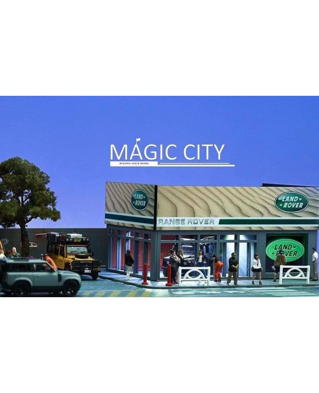 (預訂 Pre-order) Magic City 1/64 LAND ROVER 展廳 110062