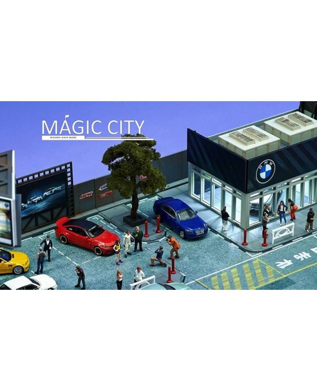 (預訂 Pre-order) Magic City 1/64 BMW 展廳 110067