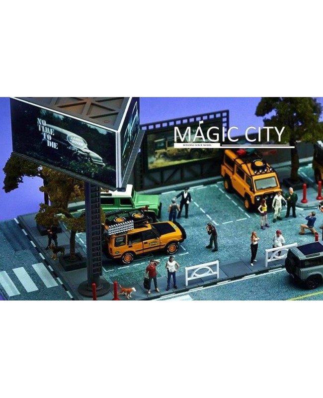 (預訂 Pre-order) Magic City 1/64 LAND ROVER 展廳 110062