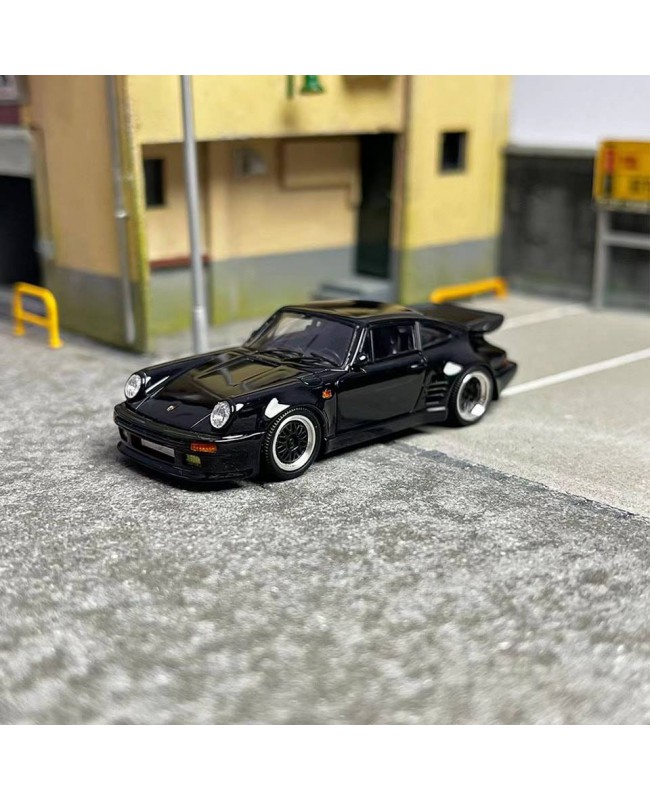 (預訂 Pre-order) Cars' lounge 1/64 RWB930 black bird (Resin car model) 限量350台