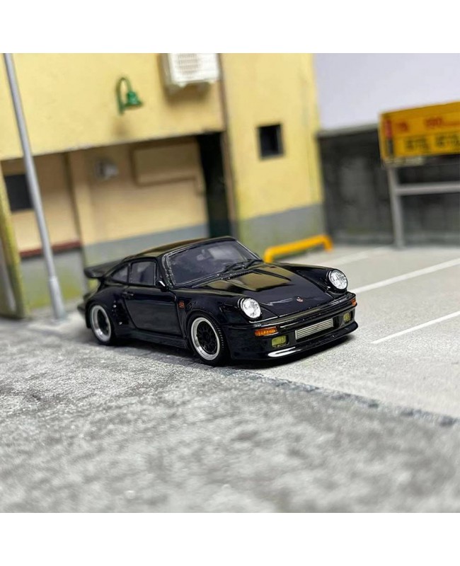 (預訂 Pre-order) Cars' lounge 1/64 RWB930 black bird (Resin car model) 限量350台