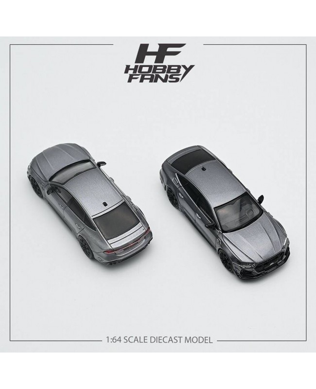 (預訂 Pre-order) HF 1/64 Audi RS7R ABT (Diecast car model) Grey