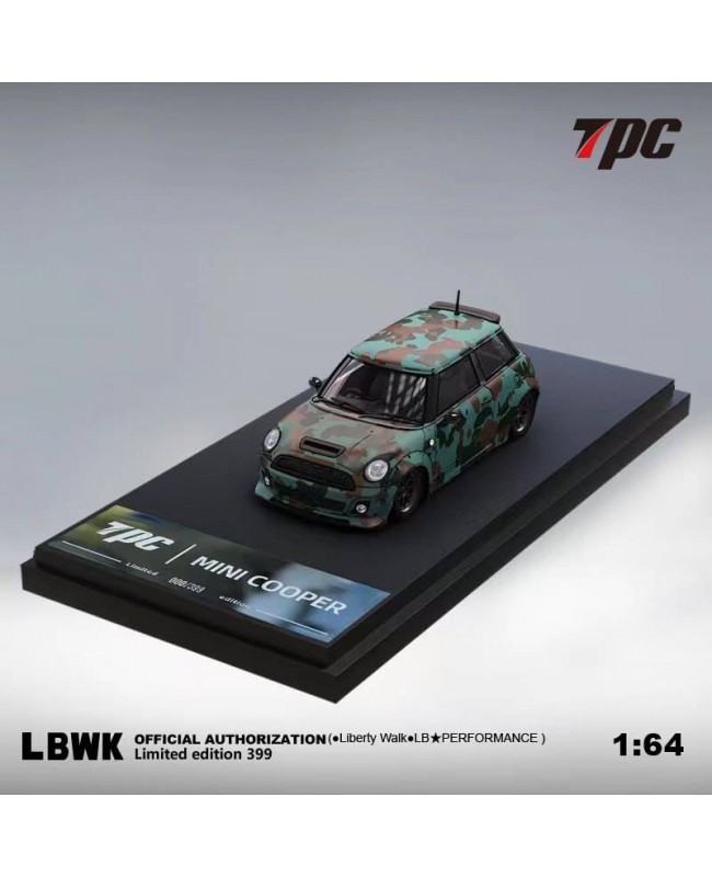 (預訂 Pre-order) TPC 1/64 LBWK Mini Coupe (Diecast car model) 限量399台 迷彩綠 普通版