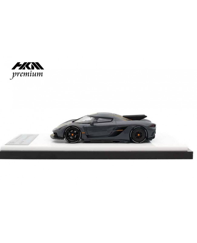 (預訂 Pre-order) HKM Premium 1:64 Koenigegg Jesko Absolut Dark Grey (Diecast car model) 普通版