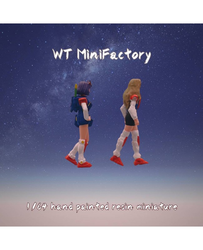 (預訂 Pre-order) WT Minifactory 1/64 機械女戰士 二人組