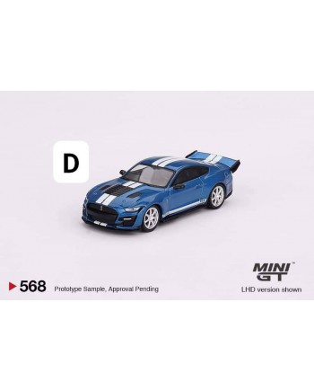 (預訂 Pre-order) MINI GT 1/64 MGT00568-L Shelby GT500 Dragon Snake Concept Ford Performance Blue LHD (Diecast car model)