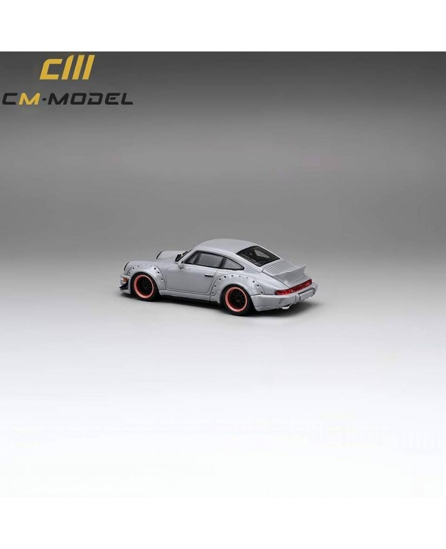 (預訂 Pre-order) CM Model 1/64 CM64-964-06 Porsche 964 Widebody 兩套快拆輪轂 兩套尾翼 (鴨尾 冠軍尾翼) (Diecast car model)