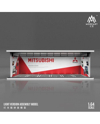 (預訂 Pre-order) MoreArt 1/64 PARKING LOT SCENE 燈光版 MITSUBISHI