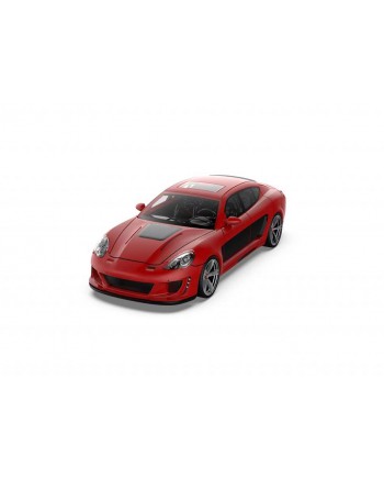 (預訂 Pre-order) MK Miniatures 1:64 Panamera 970 Gemballa Mistrale (Resin car model) Red 透明紅