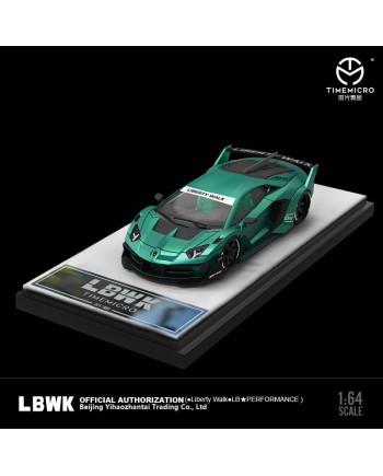 (預訂 Pre-order) LBWK & TM 1/64 LP700 GTEVO (Diecast car model) 限量999台 LBWK 綠 普通版
