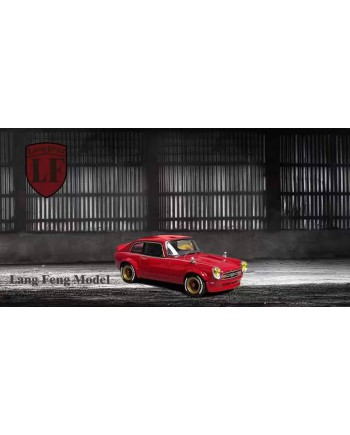 (預訂 Pre-order) LF Model 1:64 S800 Coupe Outlaw (Diecast car model) 連無上色人偶 Red 紅色