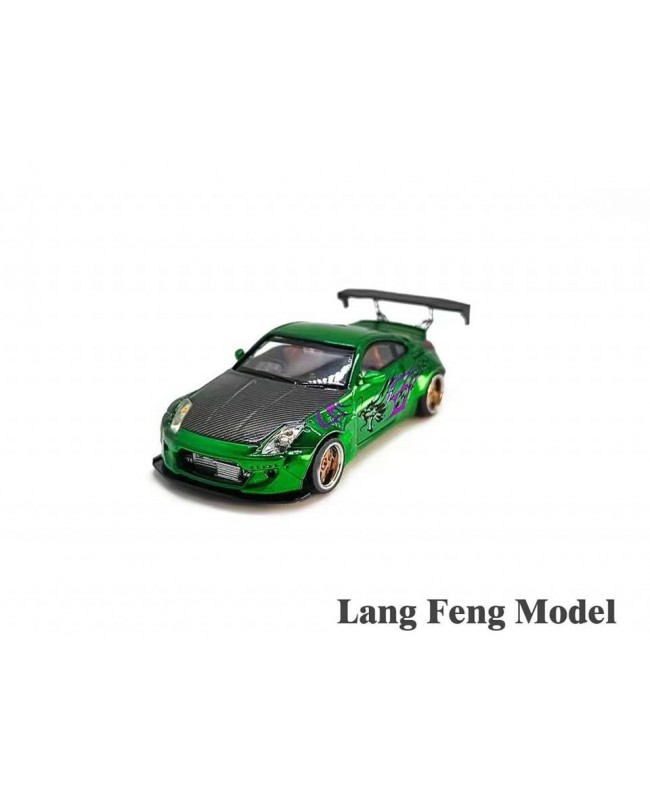 (預訂 Pre-order) LF Model 1:64 Fairlady Z33 350Z Pandem Rocket Bunny (Diecast car model) NFS Green